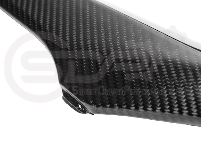 Carbon fiber side fender intake vent doors for Corvette C8 E-Ray and Z06, Street Driven Performance replacement fender vents.