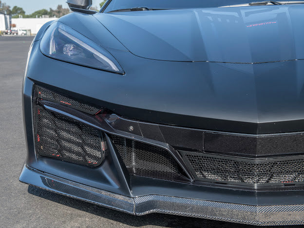 2023+ CHEVROLET CORVETTE C8 Z06 | FRONT RADIATOR MESH GRILLE INSERT GUARD SET