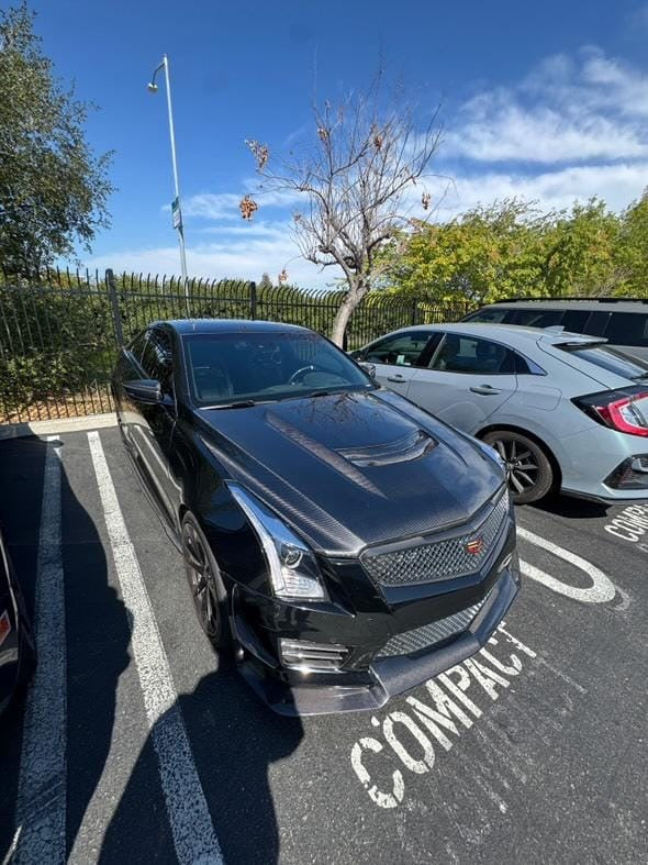 2016-2019 Cadillac ATS / ATS-V - Carbon Fiber Vented Front Hood
