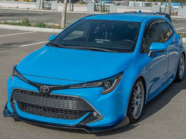 2019-UP TOYOTA COROLLA HATCHBACK | JDM PERFORMANCE PACKAGE FRONT SPLITTER LIP GROUND EFFECTS
