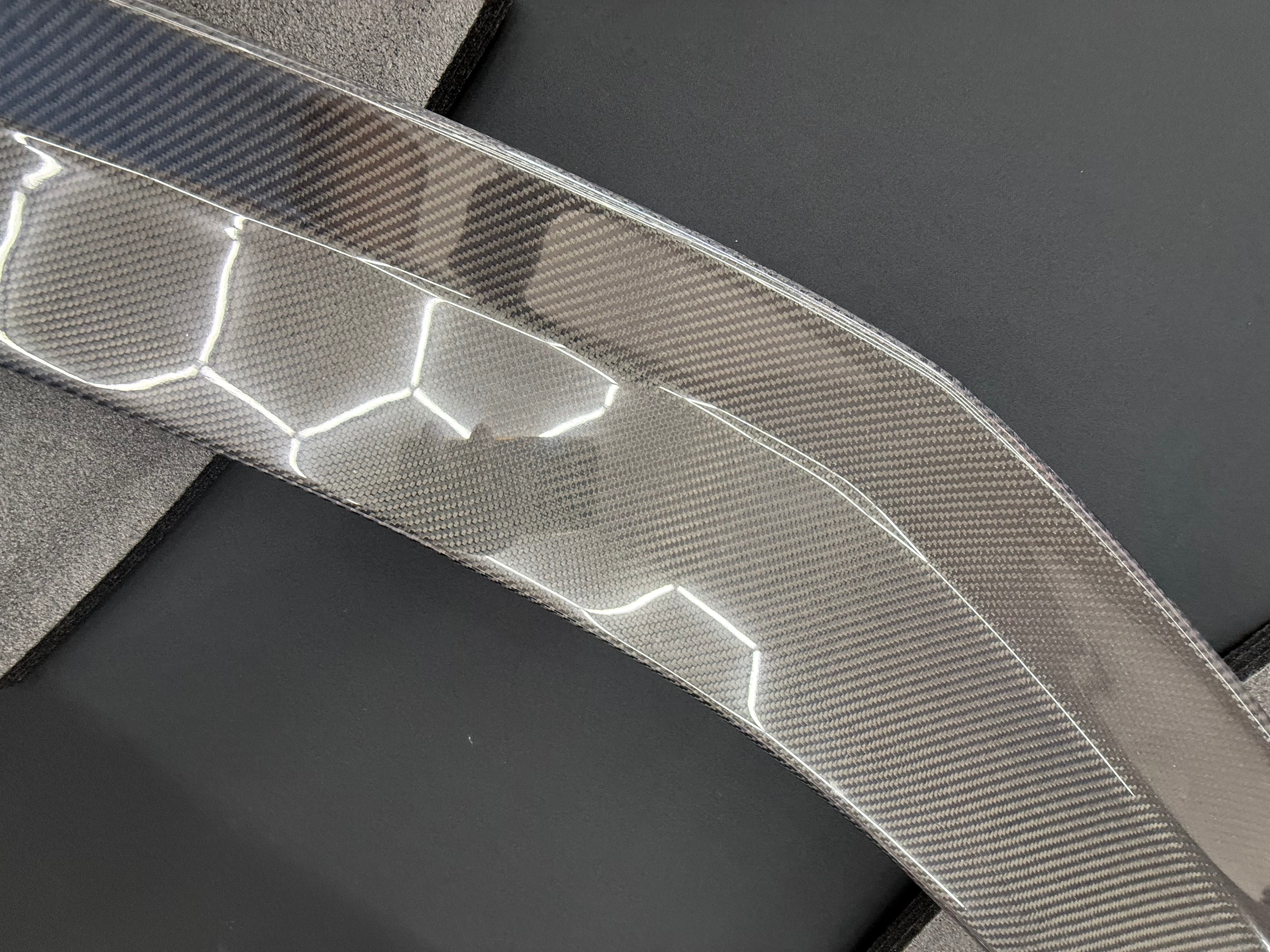 *IMPERFECTION / DISCOUNTED* 2016-2019 Cadillac CTS-V V3 - Carbon Fiber Rear Trunk Lid Spoiler Wing