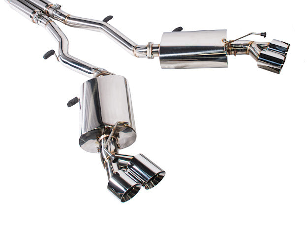 2016-PRESENT CHEVROLET CAMARO V8 COUPE QUAD TIPS CAT BACK EXHAUST