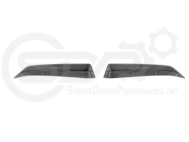 2023-Up CORVETTE C8 Z06 / E-RAY / ZR1 | Z06 FACTORY STYLE CARBON FIBER REAR SPOILER WING WITH 1.5 INCH EXTENDED WICKERBILL WINGLETS