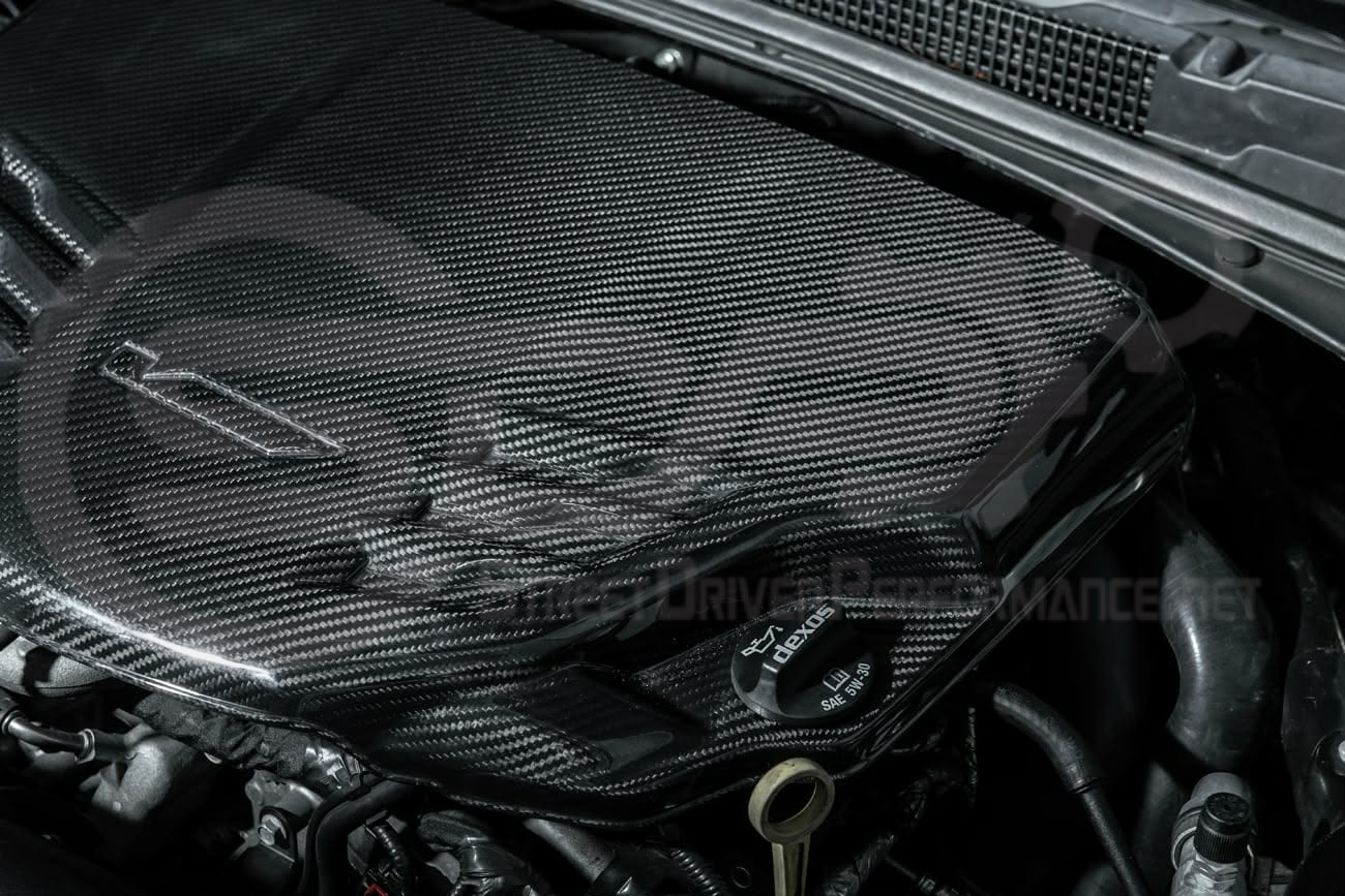 2016+ Cadillac ATS/ATS-V Sedan and Coupe | Carbon Fiber SDP Engine Cover