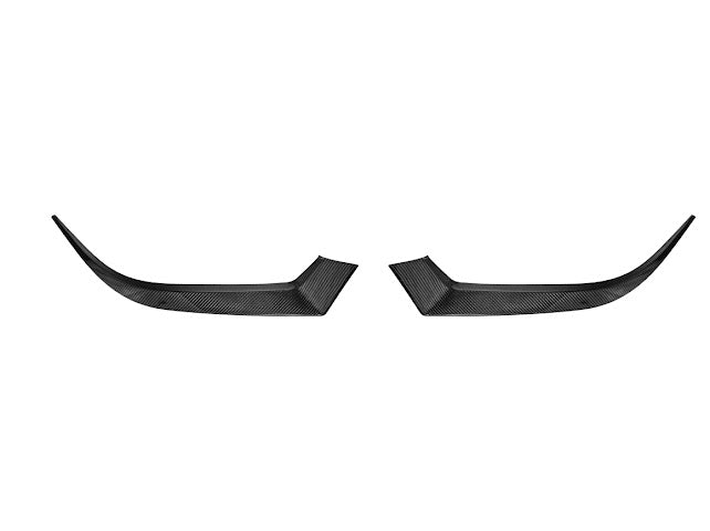 2024-UP FORD MUSTANG S650 ECOBOKST | CARBON FIBER HEADLIGHT EYEBROW TRIM COVER PAIR