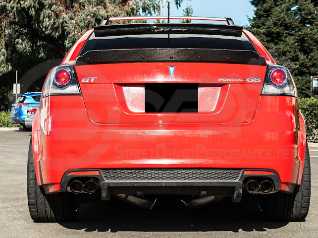 2008-2009 PONTIAC G8 | CARBON FIBER REAR TRUNK LID WICKERBILL SPOILER WING