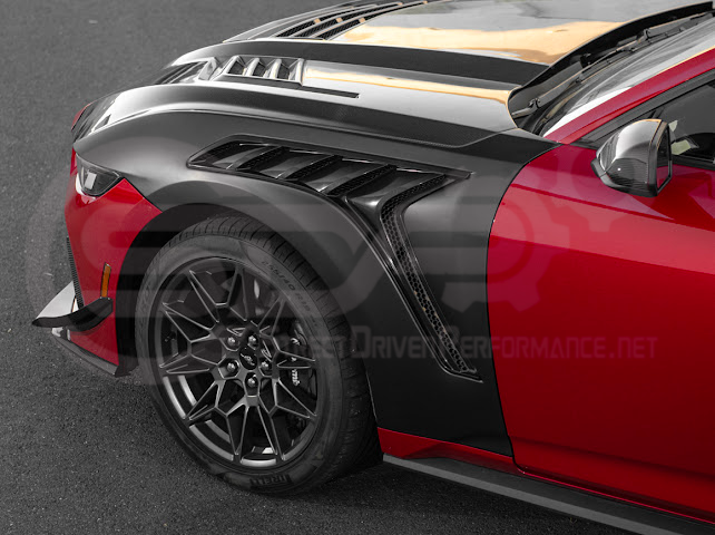 2024-UP FORD MUSTANG S650 | GTD STYLE FRONT SIDE VENTED FENDERS