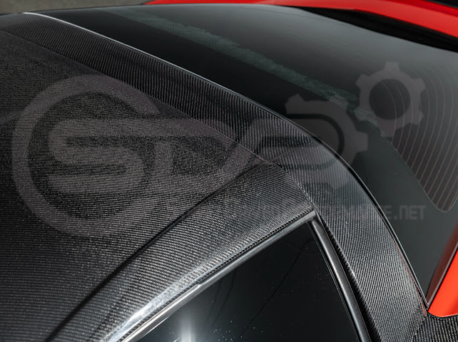 2005-2013 C6 Corvette - Carbon Fiber B-Pillar / Halo Cover