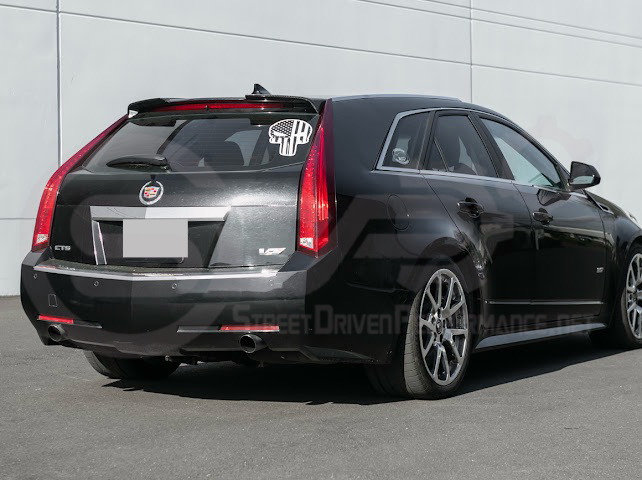 *IMPERFECTION / DISCOUNTED* 2009-2015 Cadillac CTS-V V2 Wagon - Carbon Fiber Trunk Lid Spoiler / Wing