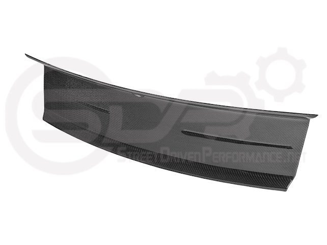 2018-2023 FORD MUSTANG S550 | CARBON FIBER FACTORY STYLE REAR TRUNK DECK LID APPLIQUE PANEL COVER