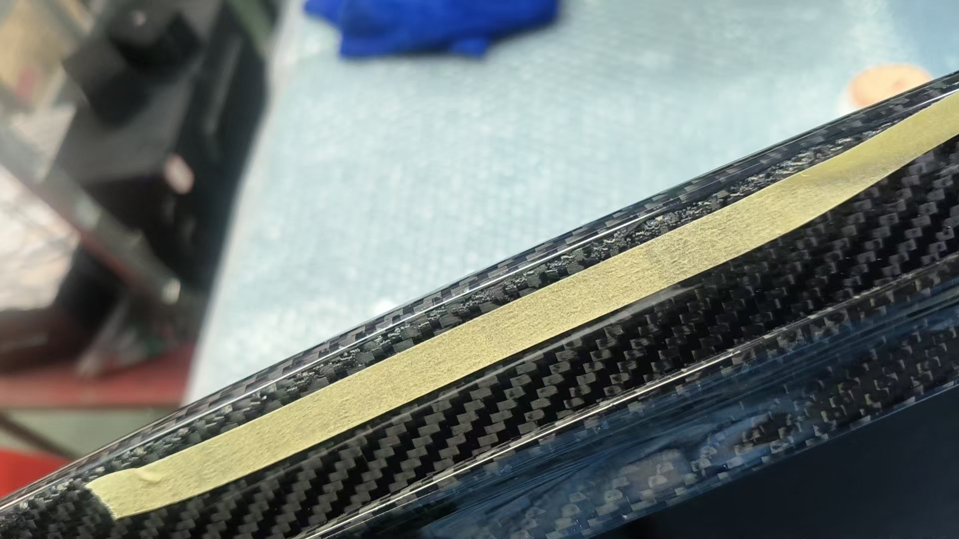 *IMPERFECTION / DISCOUNTED* 2008-2009 PONTIAC G8 CARBON FIBER GXP STYLE REAR DIFFUSER