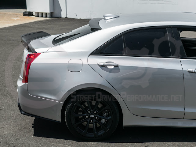 2013-2018 Cadillac ATS ATS-V Sedan | Carbon Fiber Rear Roof Top Window Spoiler Wing