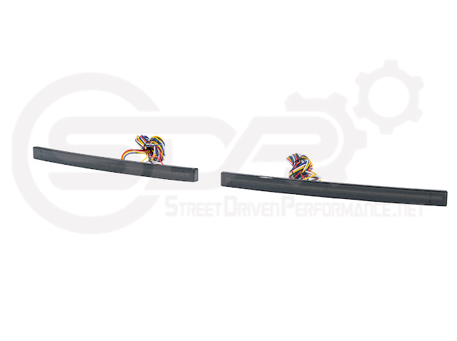 2014-2019 Chevrolet Corvette C7 | Rear Diffuser Smoke or Clear Lens LED Reflector Light Pair