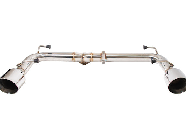 2022-PRESENT TOYOTA GR86 & SUBARU BRZ | MUFFLER DELETE AXLE BACK EXHAUST (CHOME TIPS)