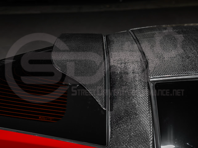 2005-2013 CHEVROLET CORVETTE C6 | SDP PERFORMANCE CARBON FIBER REAR ROOF WING LID SPOILER