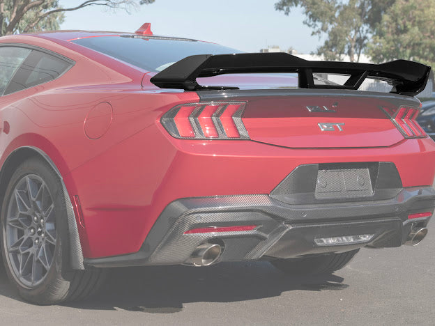 2024-UP FORD MUSTANG S650 | DARKHORSE STYLE REAR WICKERBILL WING SPOILER