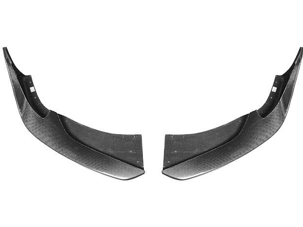2020-UP TOYOTA SUPRA A91 | CARBON FIBER FRONT SPLITTER LIP GROUND EFFECTS (2 PEICE)