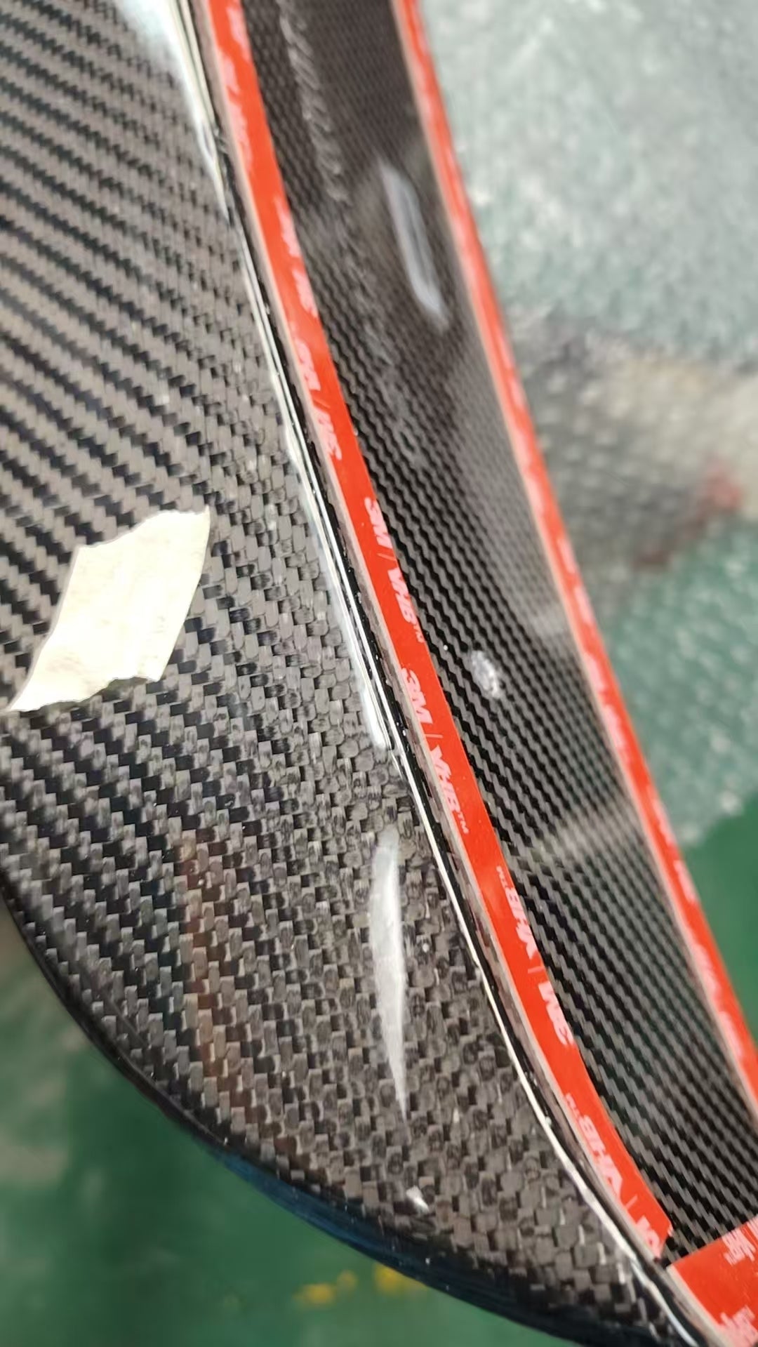 *IMPERFECTION / DISCOUNTED* 2005-2013 C6 Corvette - Extended ZR1 Style CARBON FIBER Rear Trunk Lid Spoiler Wing