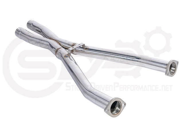 1997-2004 Chevrolet Corvette C5 | T-304 Stainless Steel 2.5" X Mid Pipe Exhaust