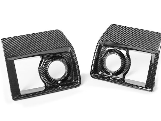 2009-2015 Cadillac CTS-V V2 - Carbon Fiber Fog Light Bezels / Covers