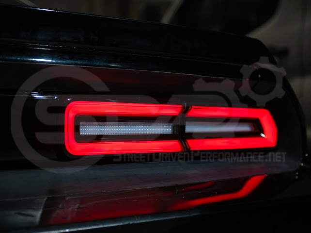 2008-2014 DODGE CHALLENGER | FACELIFTED SEQUENTIAL SIGNAL LED CLEA REAR TAILLIGHTS (PAIR)
