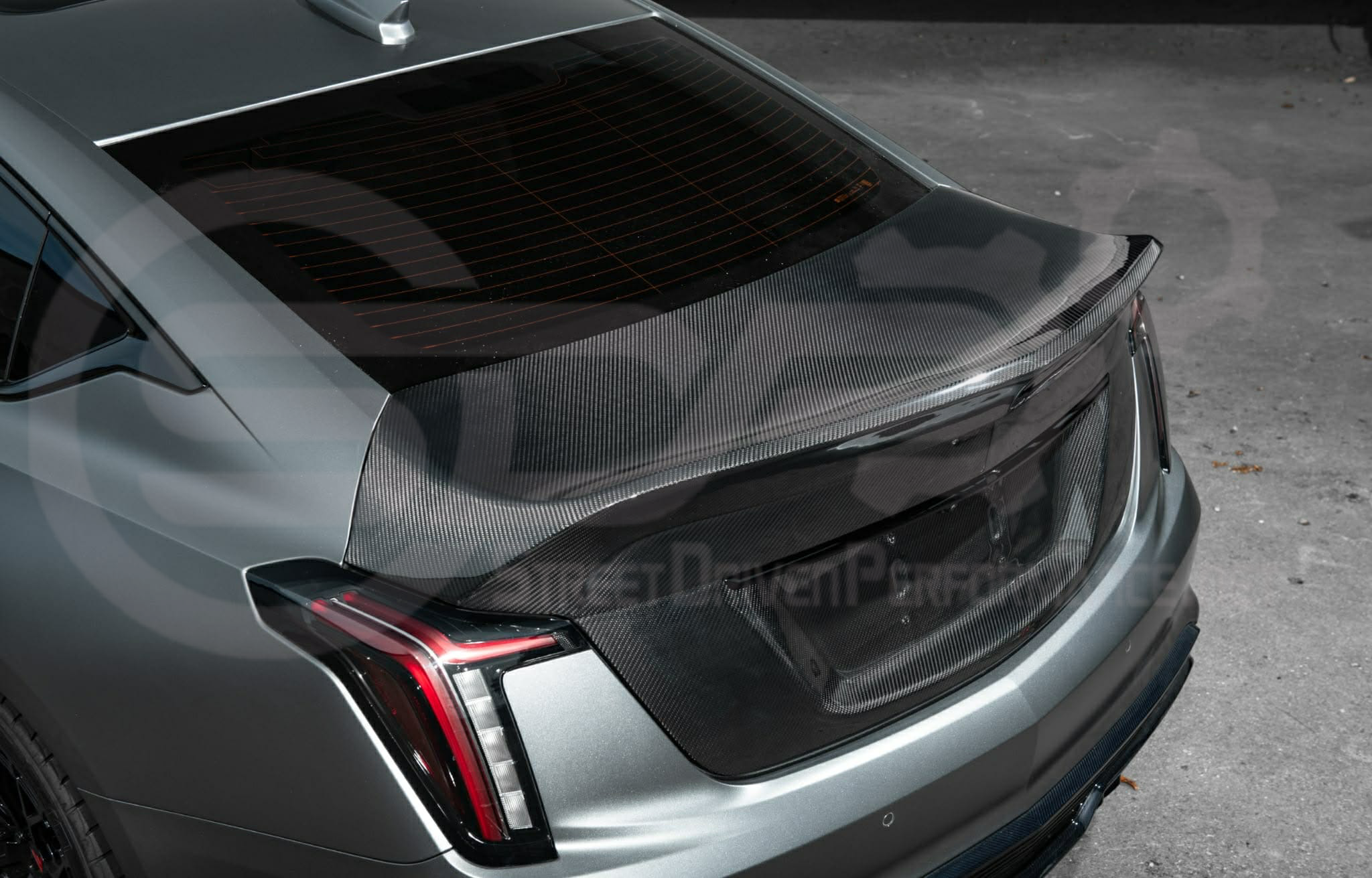 2020-Present Cadillac CT5 / CT5-V / CT5-V Blackwing | CARBON FIBER Trunk with Integrated Duckbill Spoiler