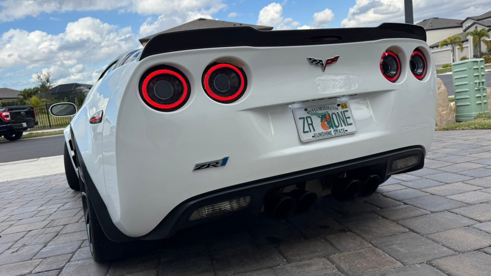 2005-2013 C6 Chevrolet Corvette ZR1 | ZR1 Package Carbon Fiber Front Splitter/Lip Ground Effects