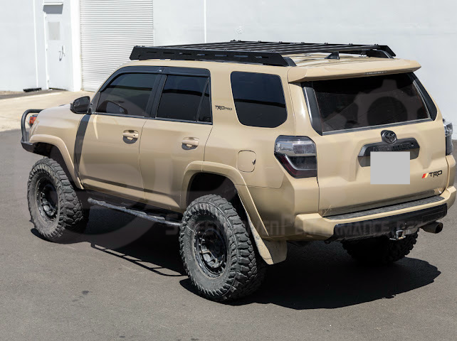 2010-2024 Toyota 4Runner | Carbon Steel Black Top Roof Rack Cargo Carrier