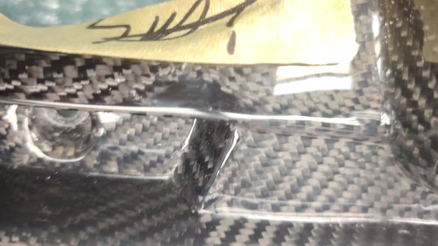 *IMPERFECTION / DISCOUNTED* 2008-2009 PONTIAC G8 CARBON FIBER GXP STYLE REAR DIFFUSER