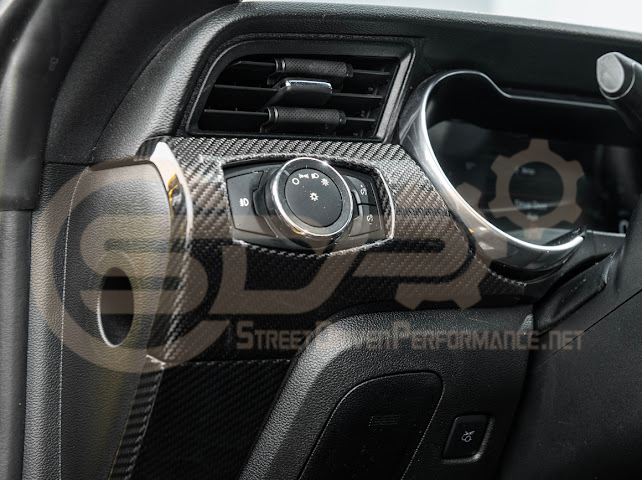 2015-2023 FORD MUSTANG S550 | CARBON FIBER DASHBOARD PANEL TRIM COVER