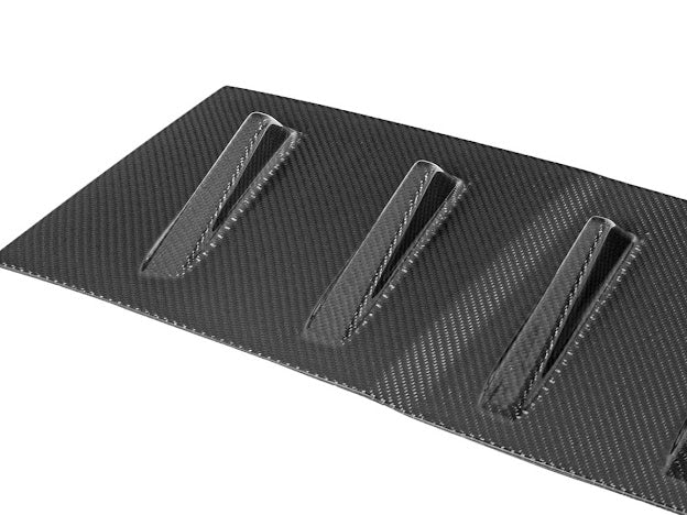 2020+ CHEVROLET CORVETTE C8 COUPE | CARBON FIBER REAR ROOF WING SPOILER VORTEX GENERATORS