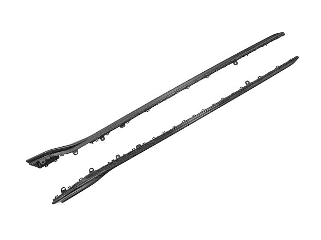 2022-UP HONDA CIVIC TYPE R | JDM STYLE CARBON FIBER SIDE SKIRTS ROCKER PANELS GROUND EFFECTS