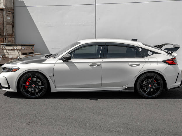 2022-UP HONDA CIVIC TYPE R | JDM STYLE CARBON FIBER SIDE SKIRTS ROCKER PANELS GROUND EFFECTS
