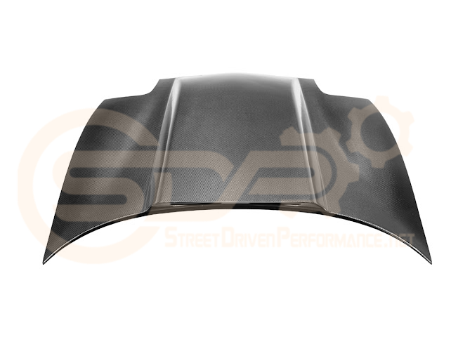 *IMPERFECTION / DISCOUNTED* 1997-2004 CHEVROLET CORVETTE C5 CARBON FIBER FRONT COWL HOOD