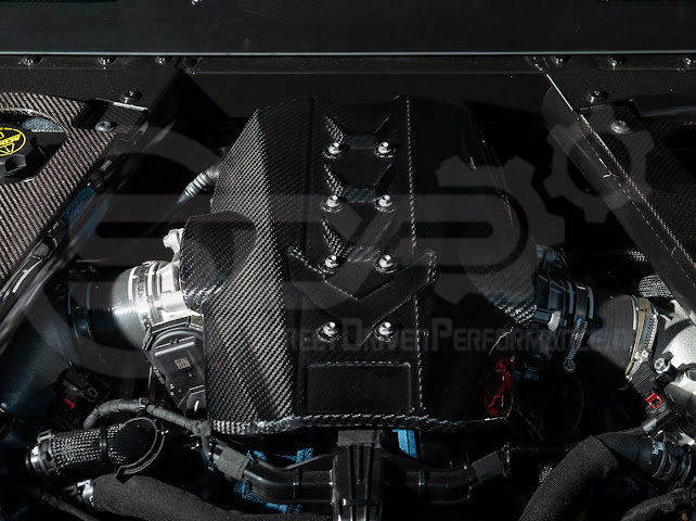 2025-Up Chevy Corvette C8 ZR1 | Dry Carbon Fiber Rear Engine Cover One-Piece