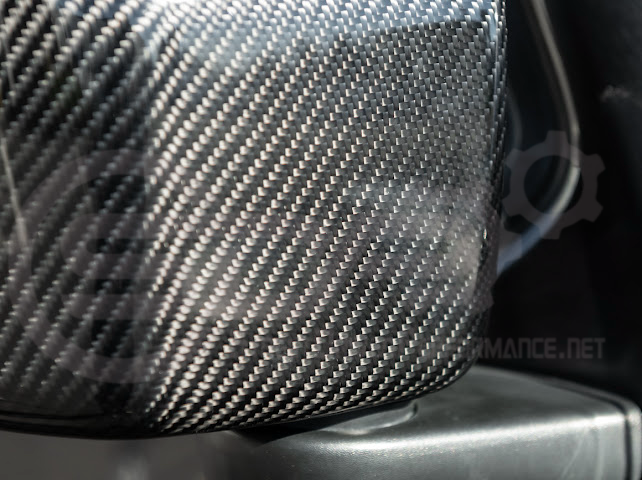 2018-UP JEEP WRANGLER GLADIATOR CARBON FIBER MIRROR CAP COVERS PAIR