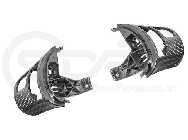 2005-2013 CHEVROLET CORVETTE C6 | SDP PERFORMANCE CARBON FIBER STEERING WHEEL BUTTON COVER REPLACEMENT PAIR