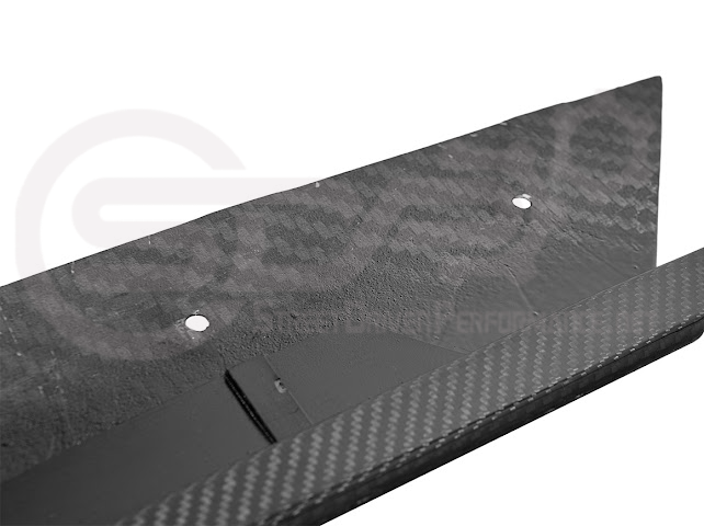 Carbon fiber side fender intake vent door for 2023 Corvette C8 E-Ray and Z06, replacement trim by Street Driven Performance.