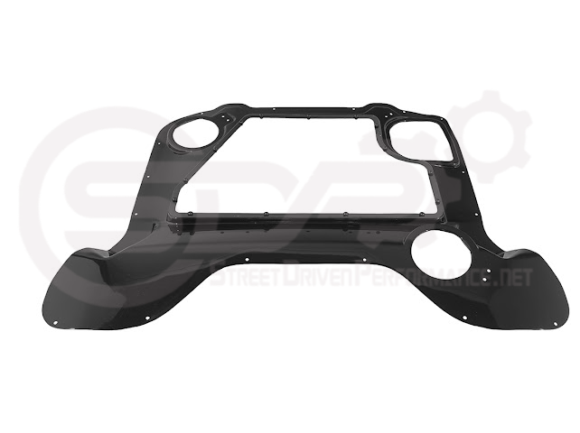 2024-PRESENT CORVETTE C8 CONVERTIBLE E-RAY| HTC EXPOSED ENGINE BAY PANEL COVER REPLACEMENT (CARBON FIBER / CARBON FLASH)