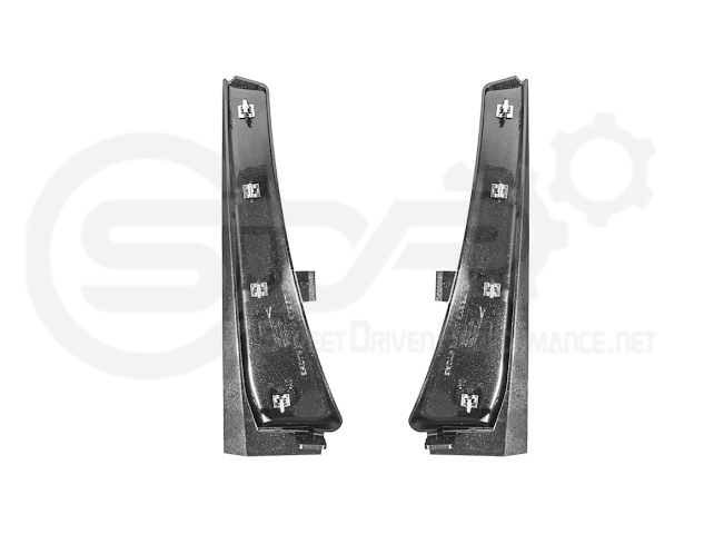 2023-UP CORVETTE C8 E-RAY, Z06, & ZR1 | EXTENDED FRONT MUD FLAPS SPLASH GUARD PAIR