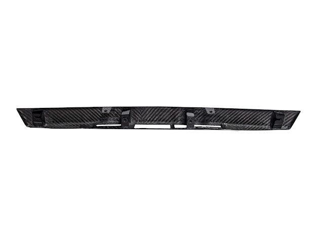 2009-15 CADILLAC CTS-V V2 SEDAN | CARBON FIBER REAR TRUNK DECKLID APPLIQUÉ INSERT-FOR MODELS EQUIPPED WITH SINGLE LENS CAMERA