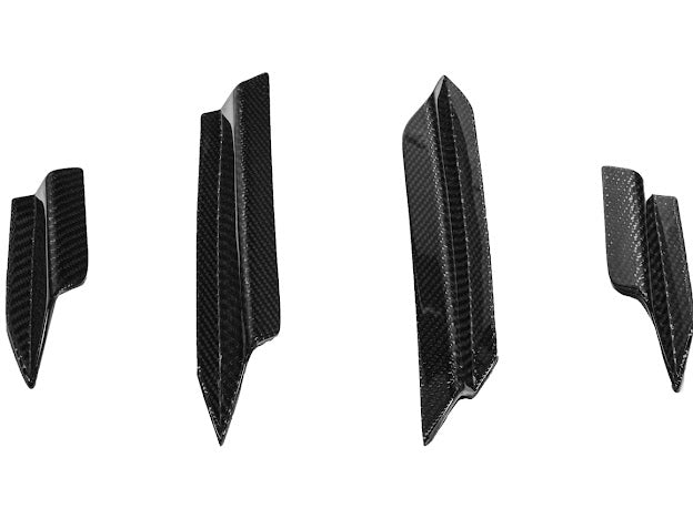 2023+ HONDA CIVIC TYPE-R | SDP PERFORMANCE PACKAGE CARBON FIBER FRONT SIDE CANARDS (PAIR)
