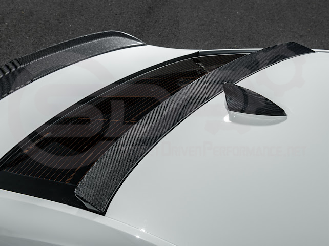 2020-Up Cadillac CT4 / CT4-V / CT4-V Blackwing | SDP Performance Style Carbon Fiber Rear Roof Top Window Spoiler Wing