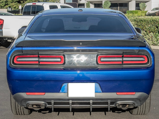 2015-UP DODGE CHALLENGER SRT *ADD-ON* REAR DIFFUSER