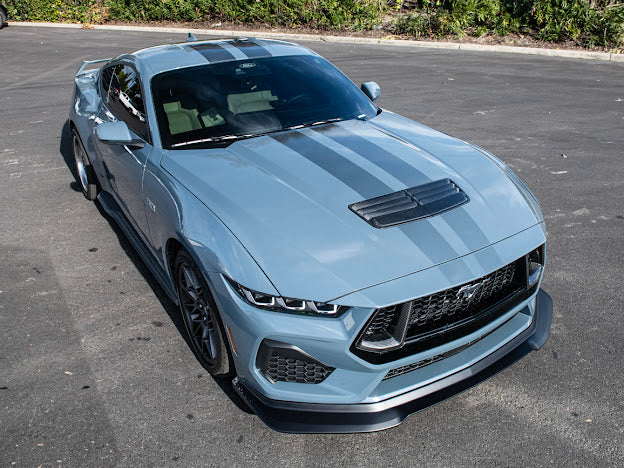 2024-UP FORD MUSTANG S650 | CARBON FIBER FRONT UPPER HOOD VENT INSERT