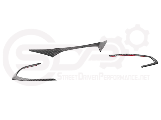 2014-2019 Chevrolet Corvette C7 | Carbon Fiber Dashboard Instrument Cluster Gauge Frame Trim Cover