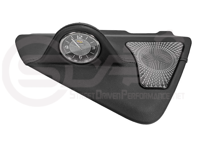 2020-Up Cadillac CT4 | Leather Dashboard Center Analog Clock & Speaker Pod (Fits all Models)