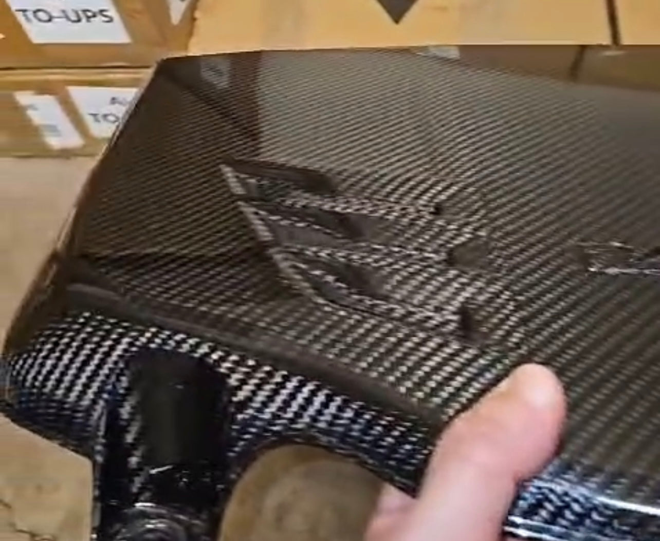 2020+ Cadillac CT4-V & CT4-V Blackwing | Sedan Carbon Fiber SDP Engine Cover