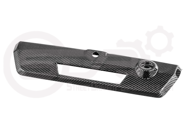2021-UP FORD F-150 | FACTORY STYLE CARBON FIBER REAR TRUNK TAILGATE HANDLE ASSEMBLY COVER
