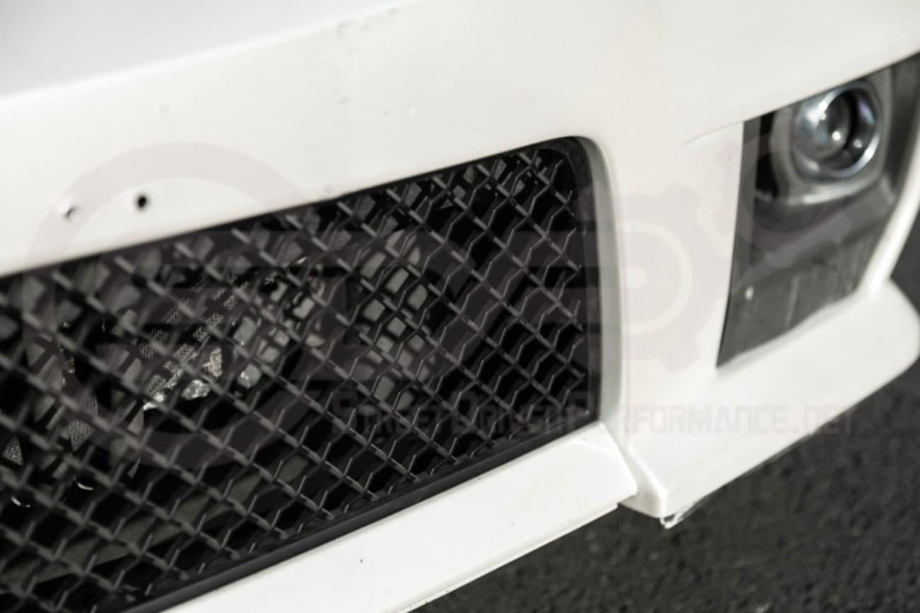 2009-2015 Cadillac CTS-V V2 -  Black front grilles set (blank no emblem)